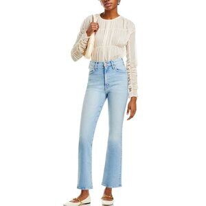 MOTHER The Hustler Ankle Jeans | California Cruiser | High Rise Flare Crop Sz 31